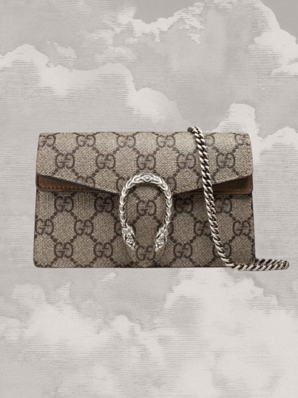 GUCCI Dionysus mini bag belt 4-ways to wear Dust bag included